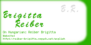 brigitta reiber business card